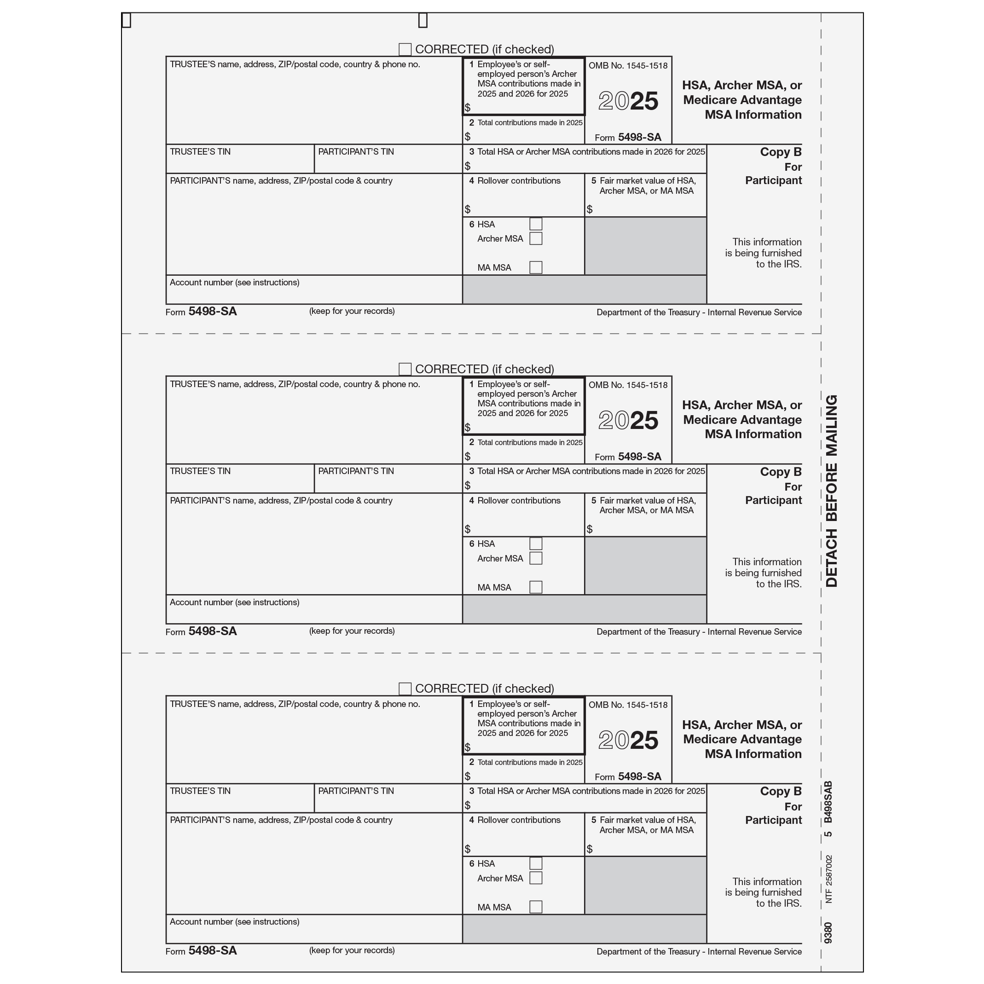 5498-SA Participant Copy B