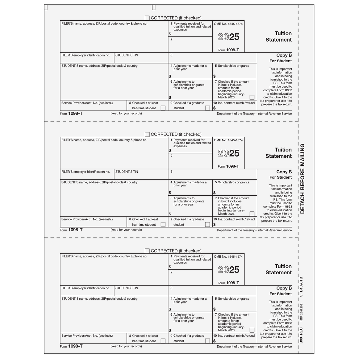 1098-T Student Copy B