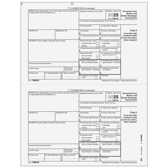 1099-B Recipient State Copy 2