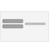 W-2 4up Alternate Double Window Envelope