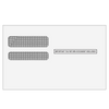 1095 Double Window Envelope Moisture Seal - Machine Insertable