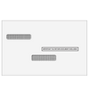 W-2/1099 Universal Self Seal Double Window Envelope