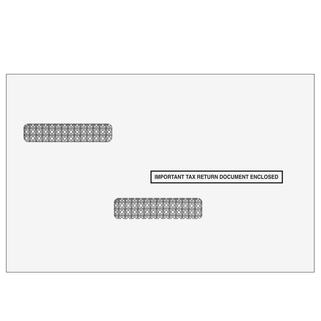 W-2/1099 Universal Self Seal Double Window Envelope