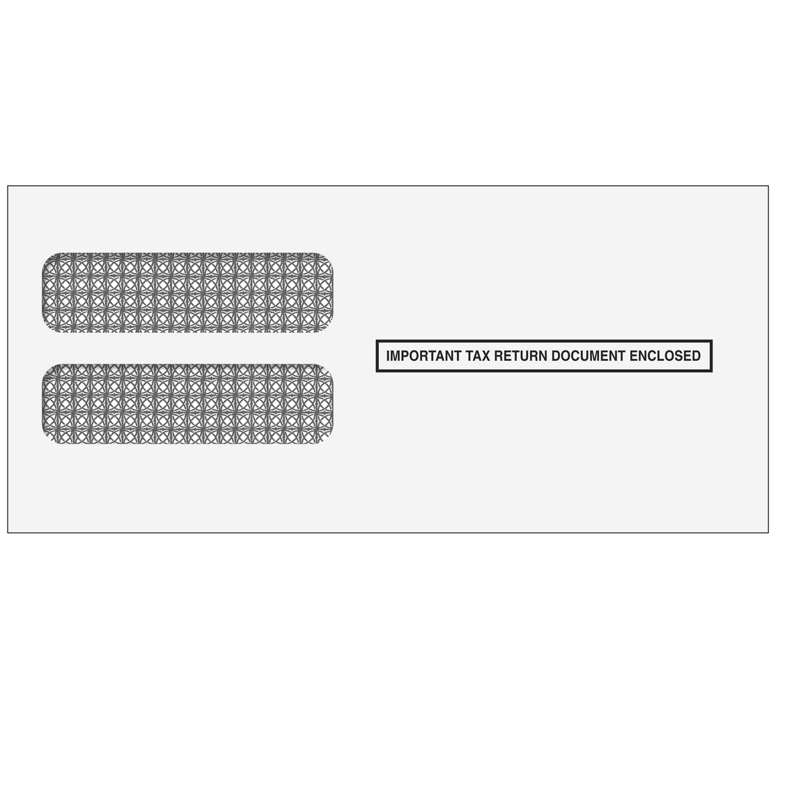 W-2 3up Self Seal Double Window Envelope (compatible with QuickBooks)