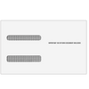 W-2 4up Quad Double Window Envelope