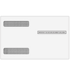 W-2 4up Horizontal Self Seal Double Window Envelope for BW24DWNA