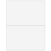 2up Blank Laser Paper w/ 1099-MISC instructions on both panels