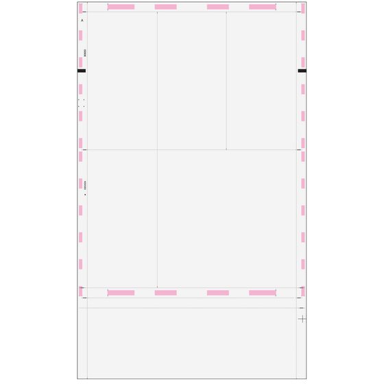 Universal Pressure Seal EZ fold Form 14"