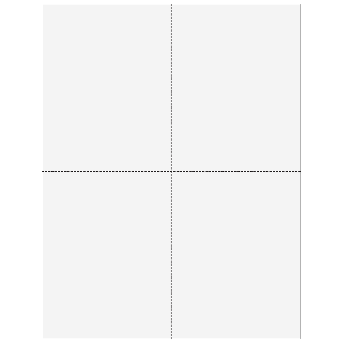 4up Blank 1099-R Quad with instructions (order in increments of 50)