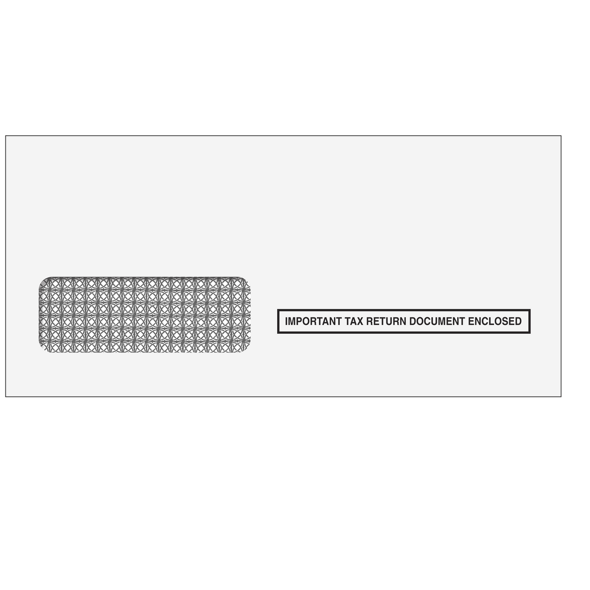 1099 3up Single Window Envelope