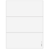 3up Blank 1099 Laser Paper