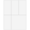 Universal 4up Blank Laser Paper
