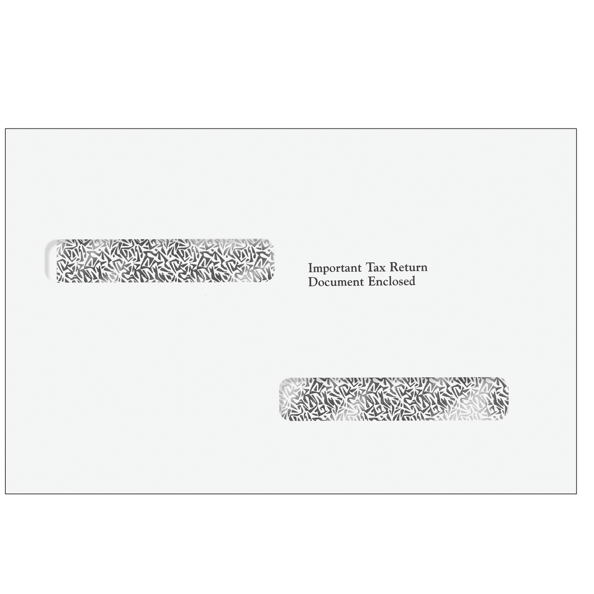 1099 4up Double Window Envelope (for high-speed inserting equipment)