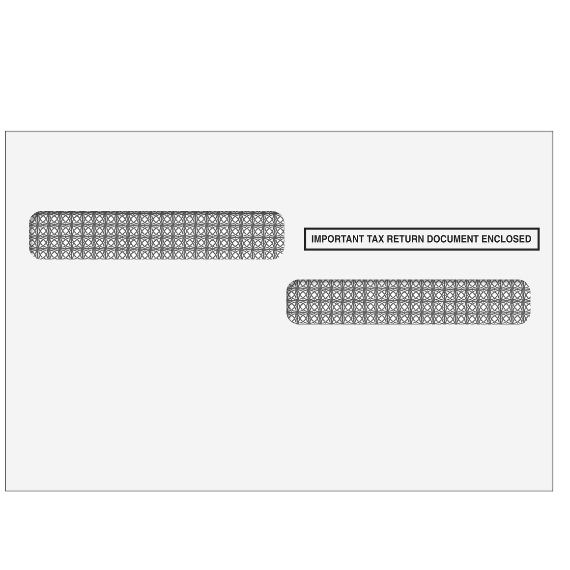1099-R 4up Self-Seal Double Window Envelope