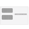 1099 2up Double Window Envelope - Tamper Evident