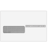 W-2 2up Single Window Envelope