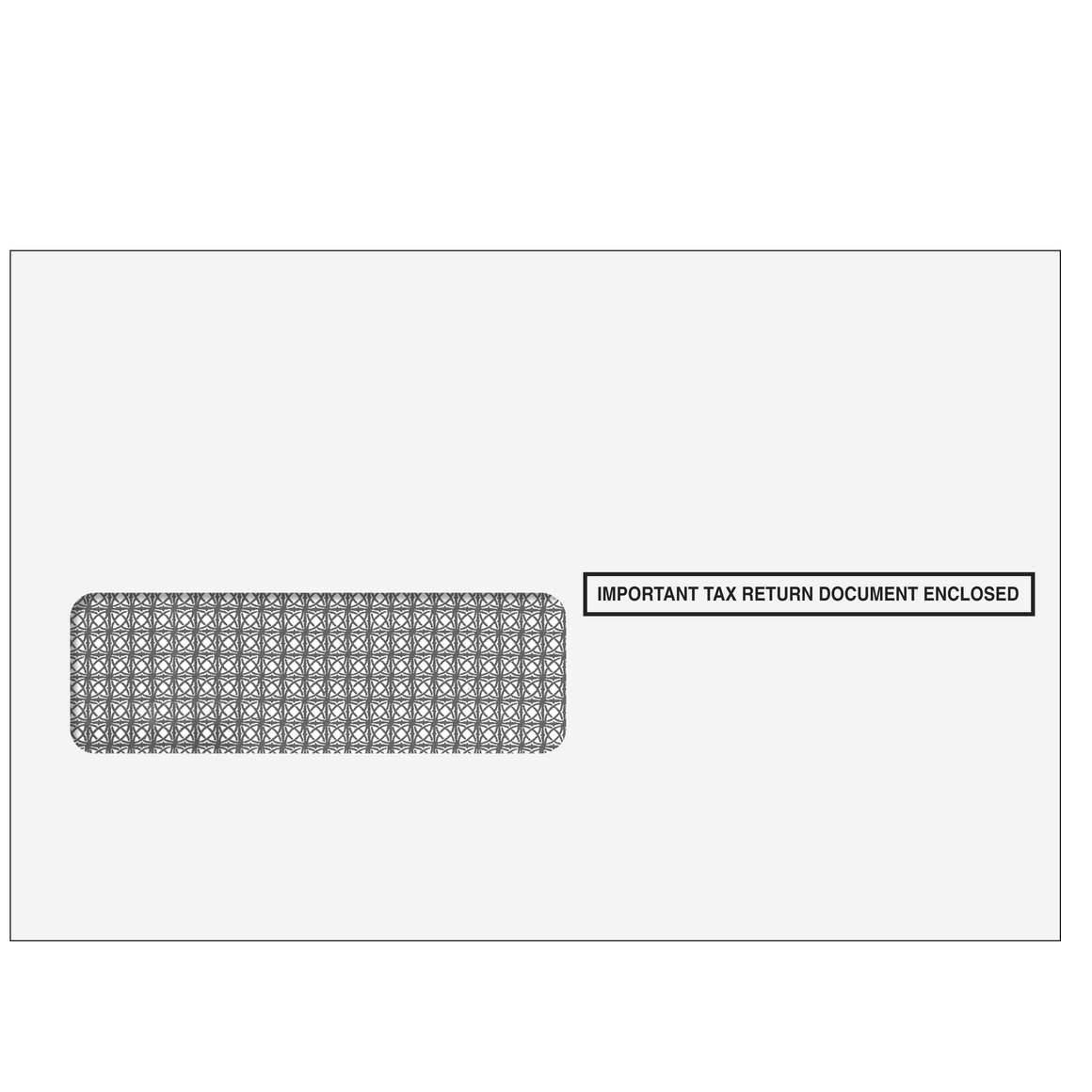 W-2 2up Single Window Envelope