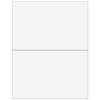 2up Blank Laser Paper w/ 1099-MISC instructions on top panel