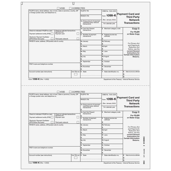 1099-K Filer Copy C