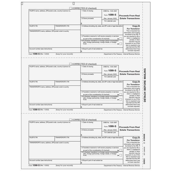 1099-S Transferor Copy B