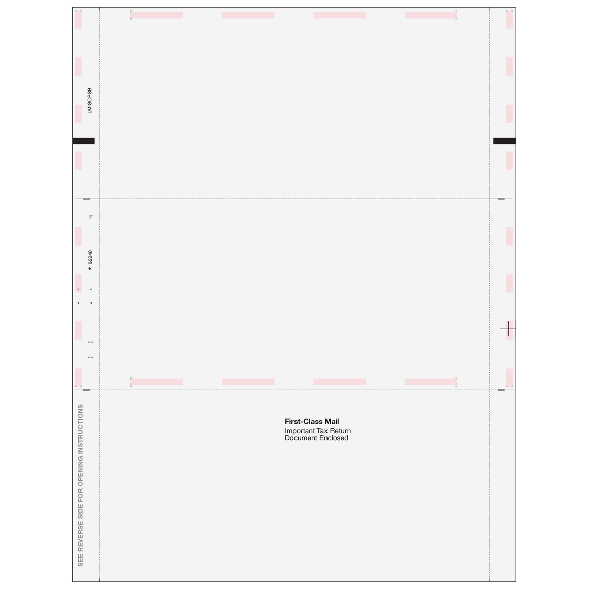 1099-MISC Pressure Seal Z fold